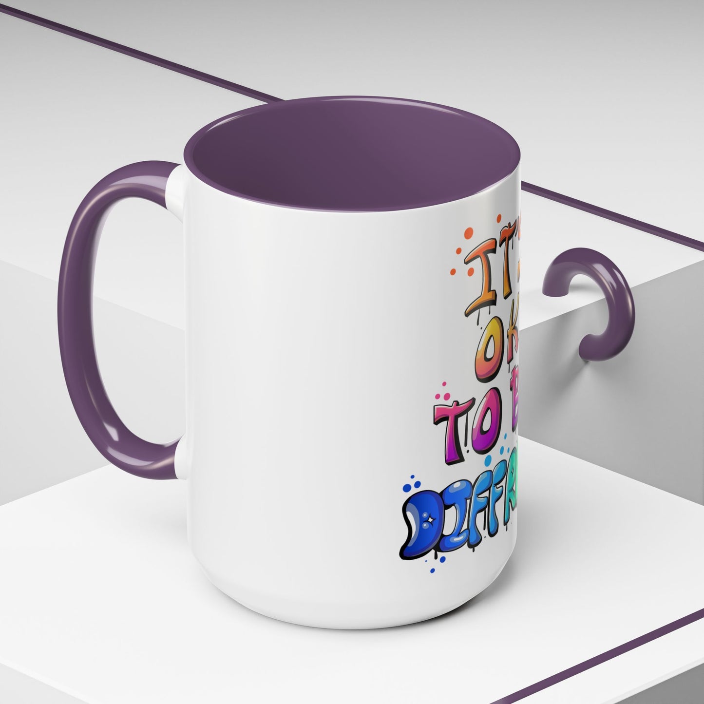 Accent Coffee Mug-Doodle It's OK