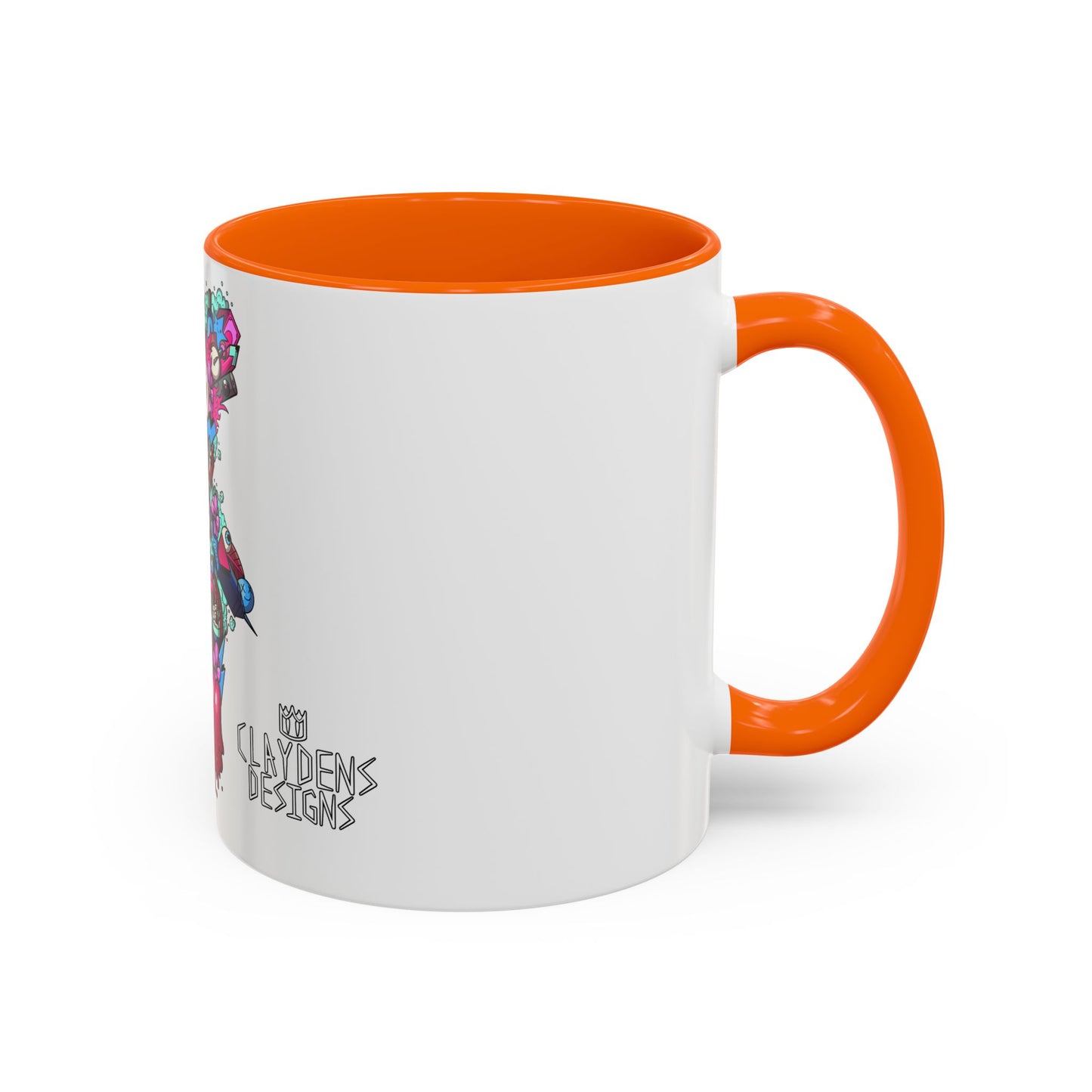 Accent Coffee Mug-Doodle Teddy