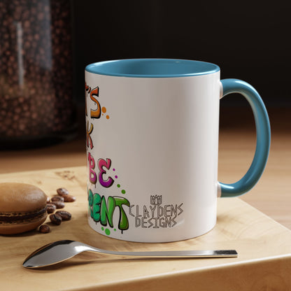 Accent Coffee Mug-Doodle It's OK
