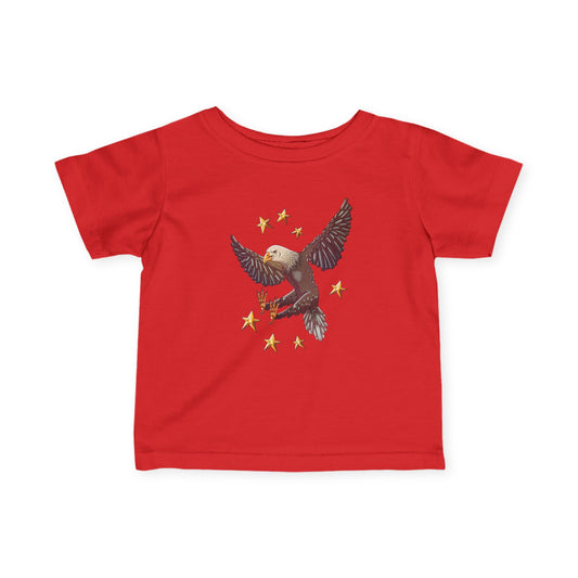 Infant Fine Jersey Tee-Eagle