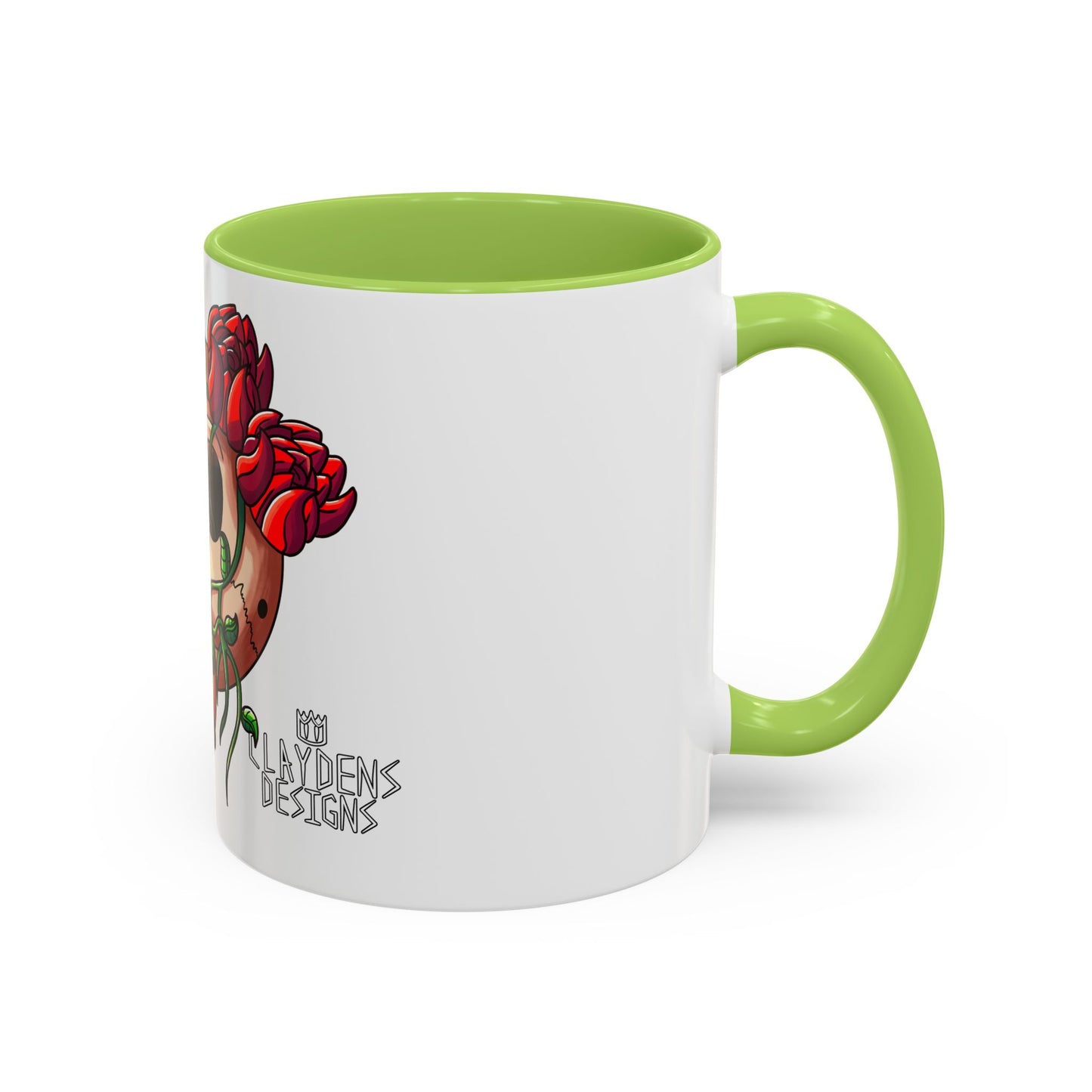 Accent Coffee Mug-Skull design