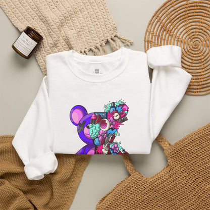 Unisex Heavy Blend™ Crewneck Sweatshirt-Doodle Teddie