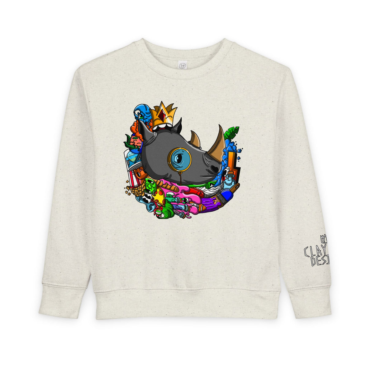 Toddler Sweatshirt-Rhino