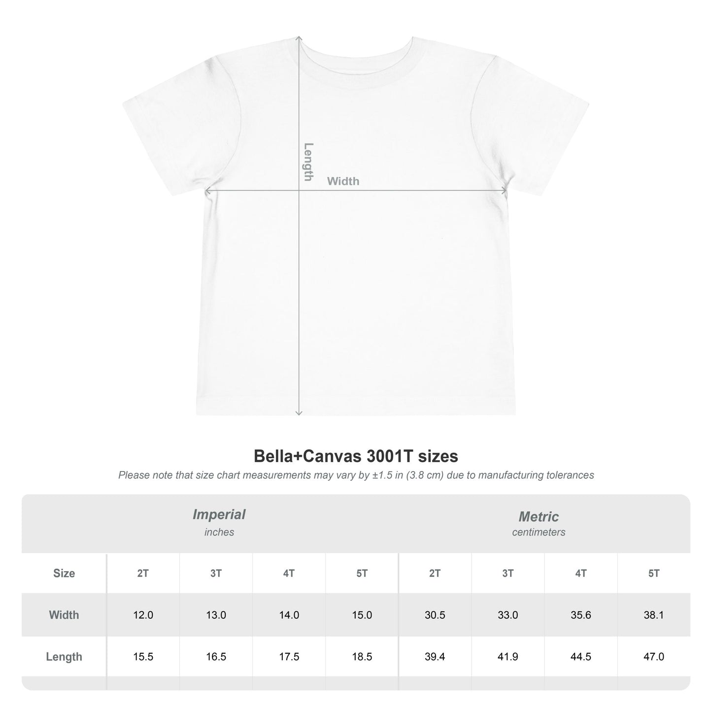 Toddler Short Sleeve Tee