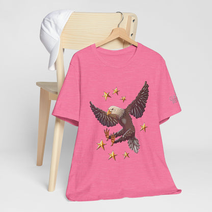 Unisex Jersey Short Sleeve Tee- Eagle