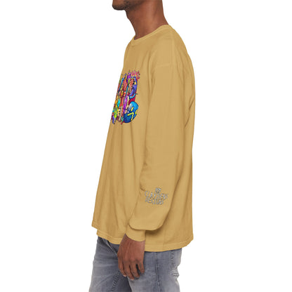 Unisex Garment-dyed Long Sleeve T-Shirt