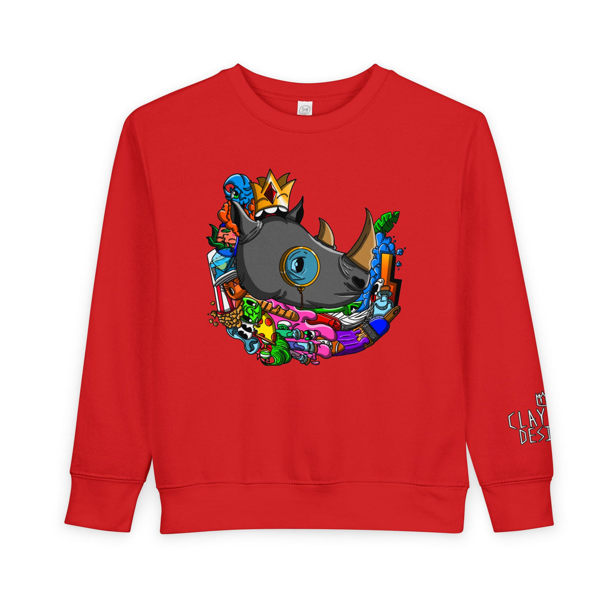 Toddler Sweatshirt-Rhino