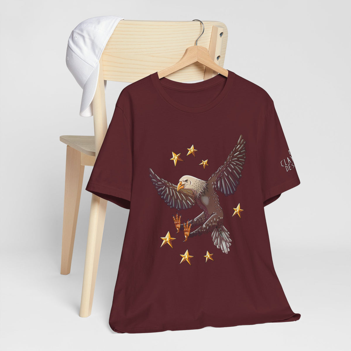Unisex Jersey Short Sleeve Tee- Eagle