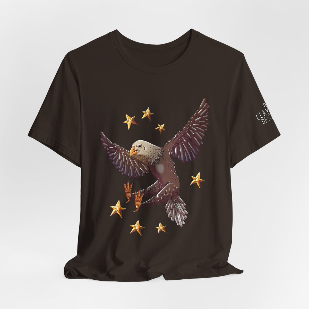 Unisex Jersey Short Sleeve Tee- Eagle