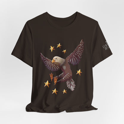 Unisex Jersey Short Sleeve Tee- Eagle