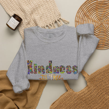 Kindness Is Free Unisex Heavy Blend™ Crewneck Sweatshirt