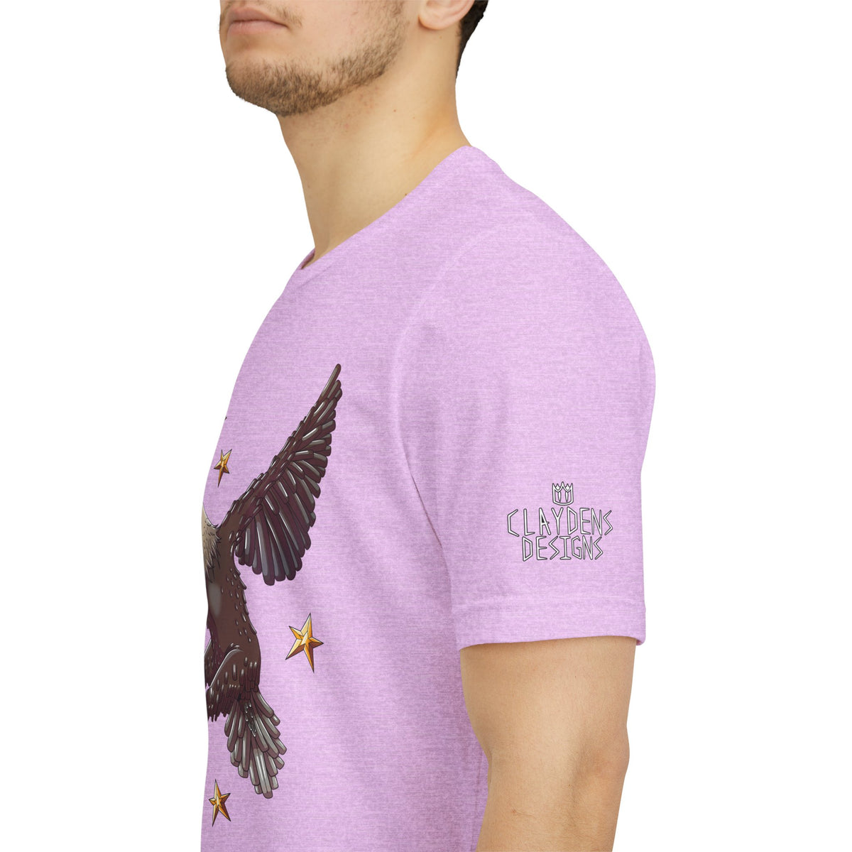 Unisex Jersey Short Sleeve Tee- Eagle