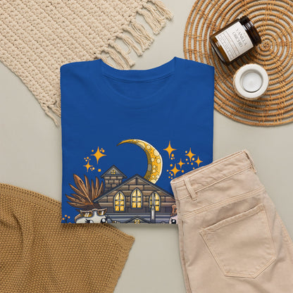 Adult Halloween Pumpkin Unisex Heavy Cotton Tee