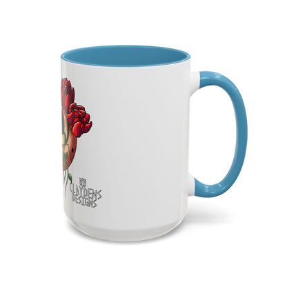 Accent Coffee Mug-Skull design