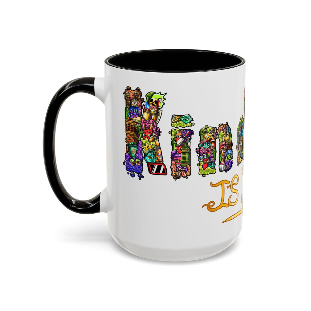 Kindness is Free Colorful Mugs (11oz, 15oz)
