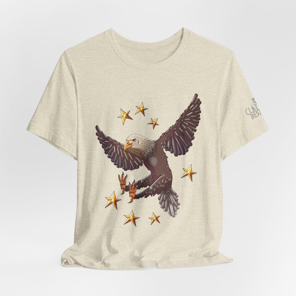 Unisex Jersey Short Sleeve Tee- Eagle
