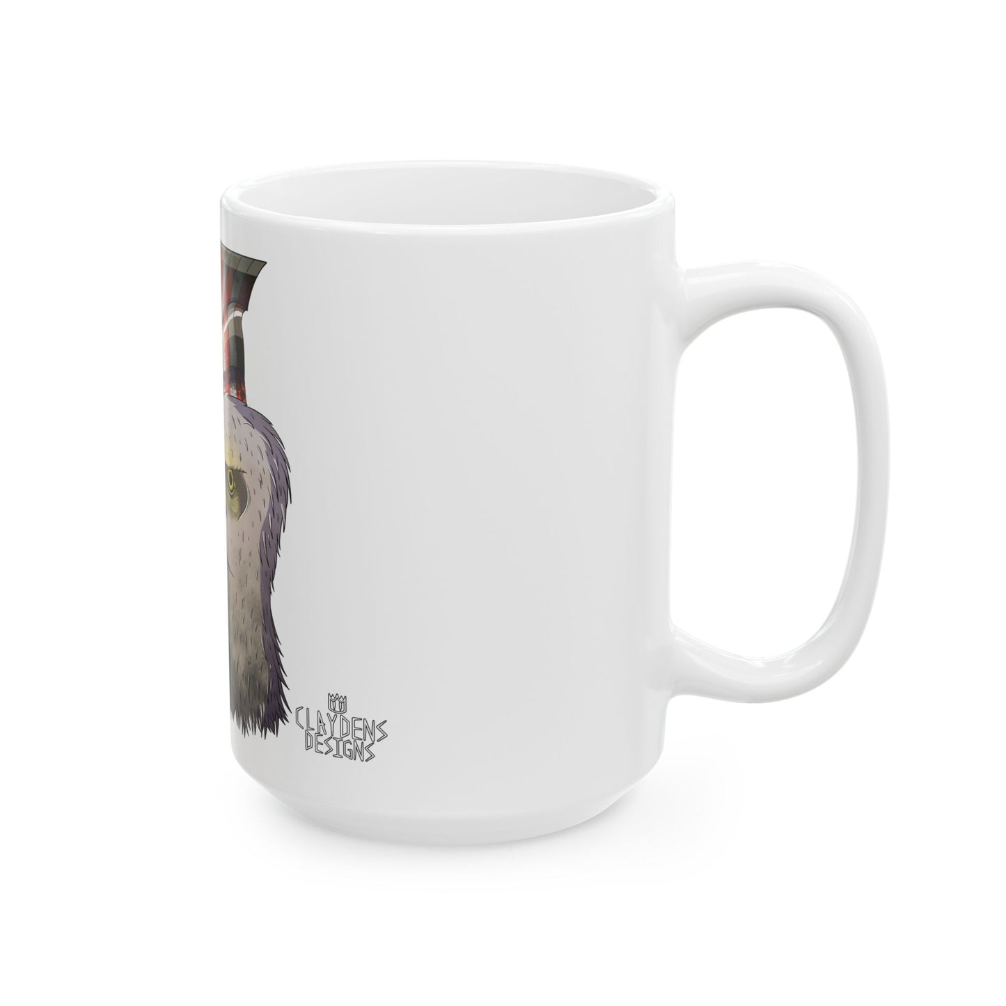 Ceramic Mug, (15oz)