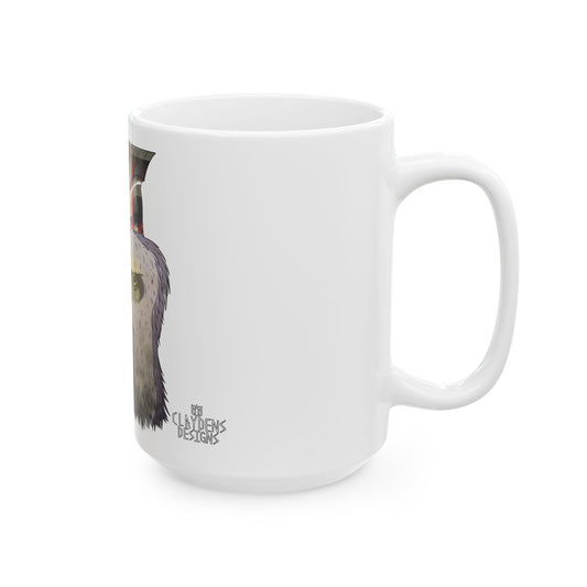 Ceramic Mug, (15oz)