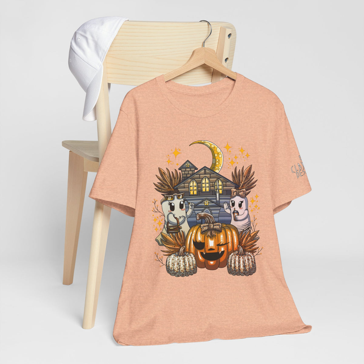Halloween Pumpkin Unisex Jersey Short Sleeve Tee