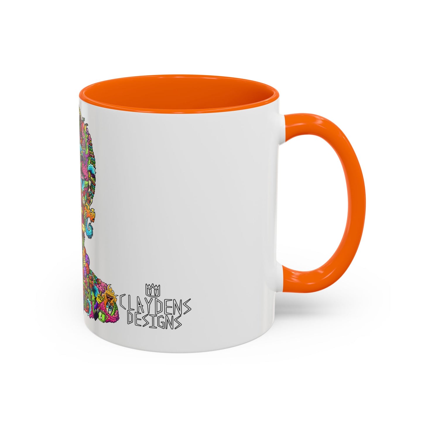 Accent Coffee Mug-Doodle Girl