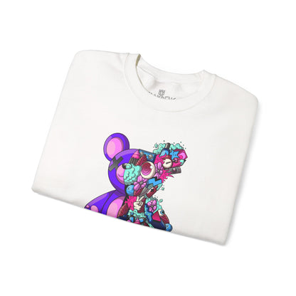 Unisex Heavy Blend™ Crewneck Sweatshirt-Doodle Teddie