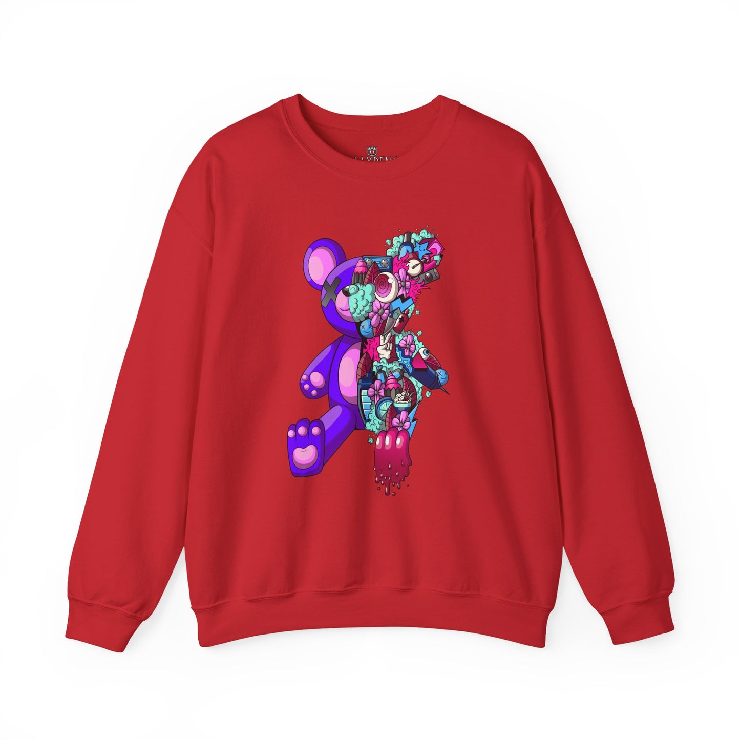 Unisex Heavy Blend™ Crewneck Sweatshirt-Doodle Teddie