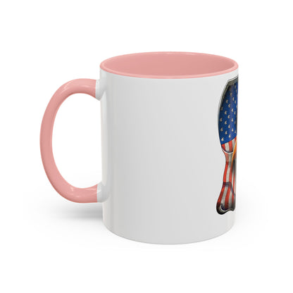 Accent Coffee Mug-American Flag