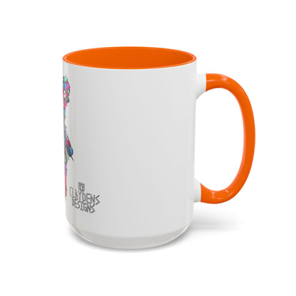 Accent Coffee Mug-Doodle Teddy