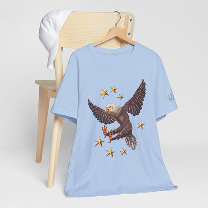 Unisex Jersey Short Sleeve Tee- Eagle