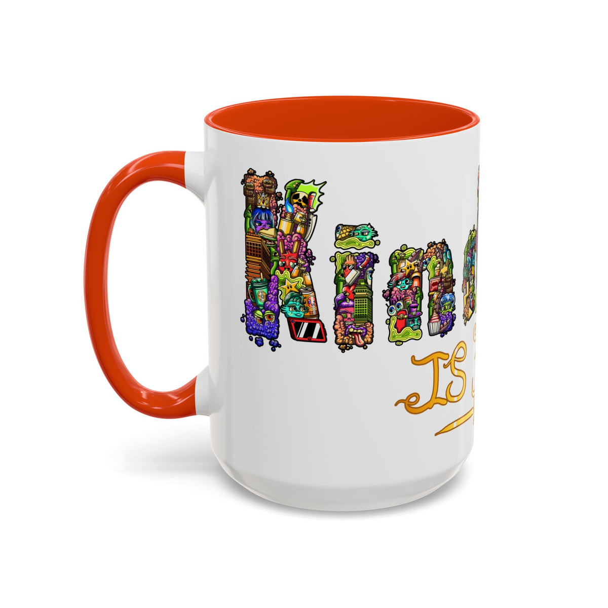 Kindness is Free Colorful Mugs (11oz, 15oz)