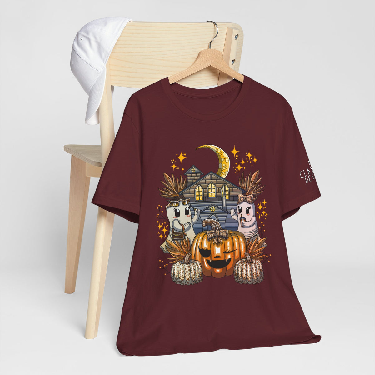 Halloween Pumpkin Unisex Jersey Short Sleeve Tee