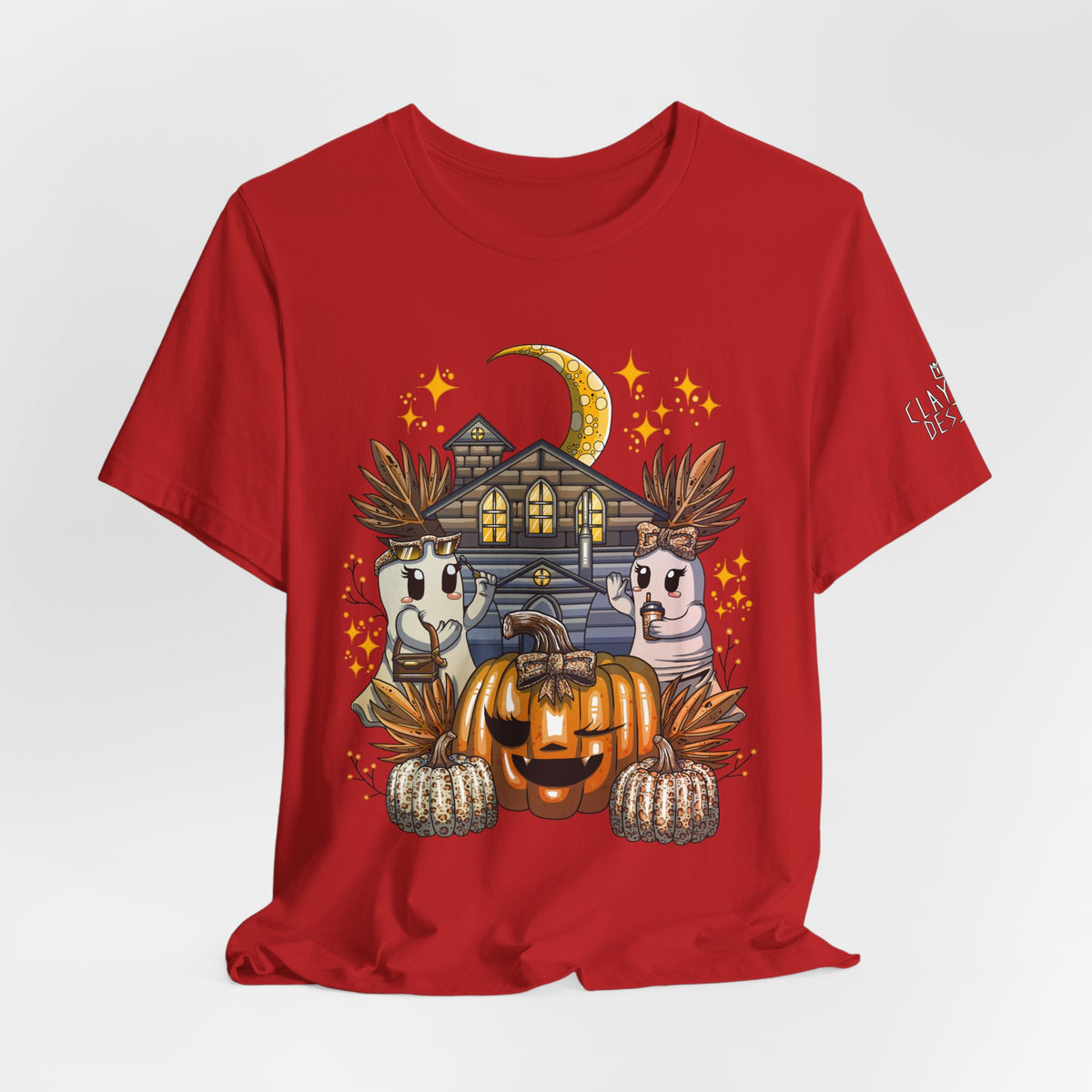 Halloween Pumpkin Unisex Jersey Short Sleeve Tee