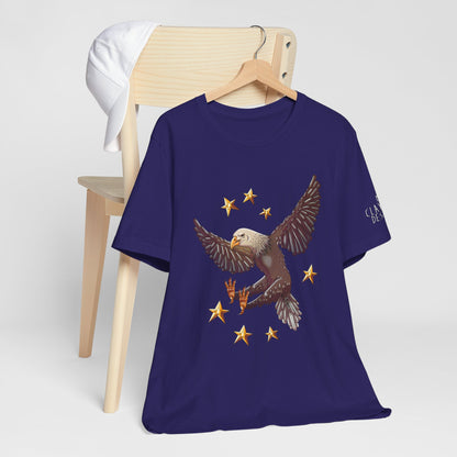 Unisex Jersey Short Sleeve Tee- Eagle