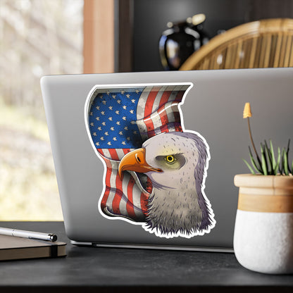 American Eagle Kiss-Cut Vinyl Decals