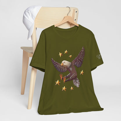 Unisex Jersey Short Sleeve Tee- Eagle