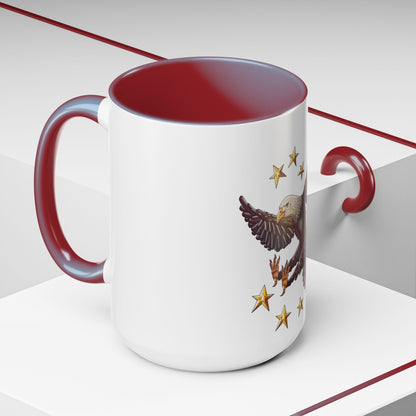 Accent Coffee Mug-American Eagle