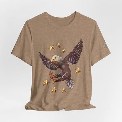 Unisex Jersey Short Sleeve Tee- Eagle