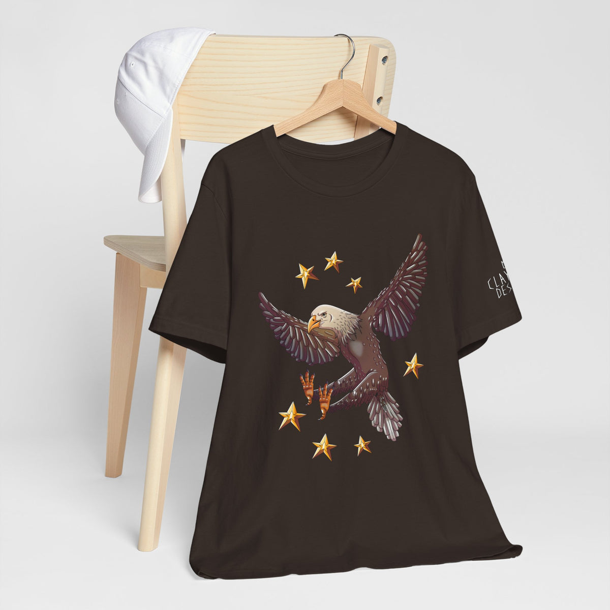 Unisex Jersey Short Sleeve Tee- Eagle