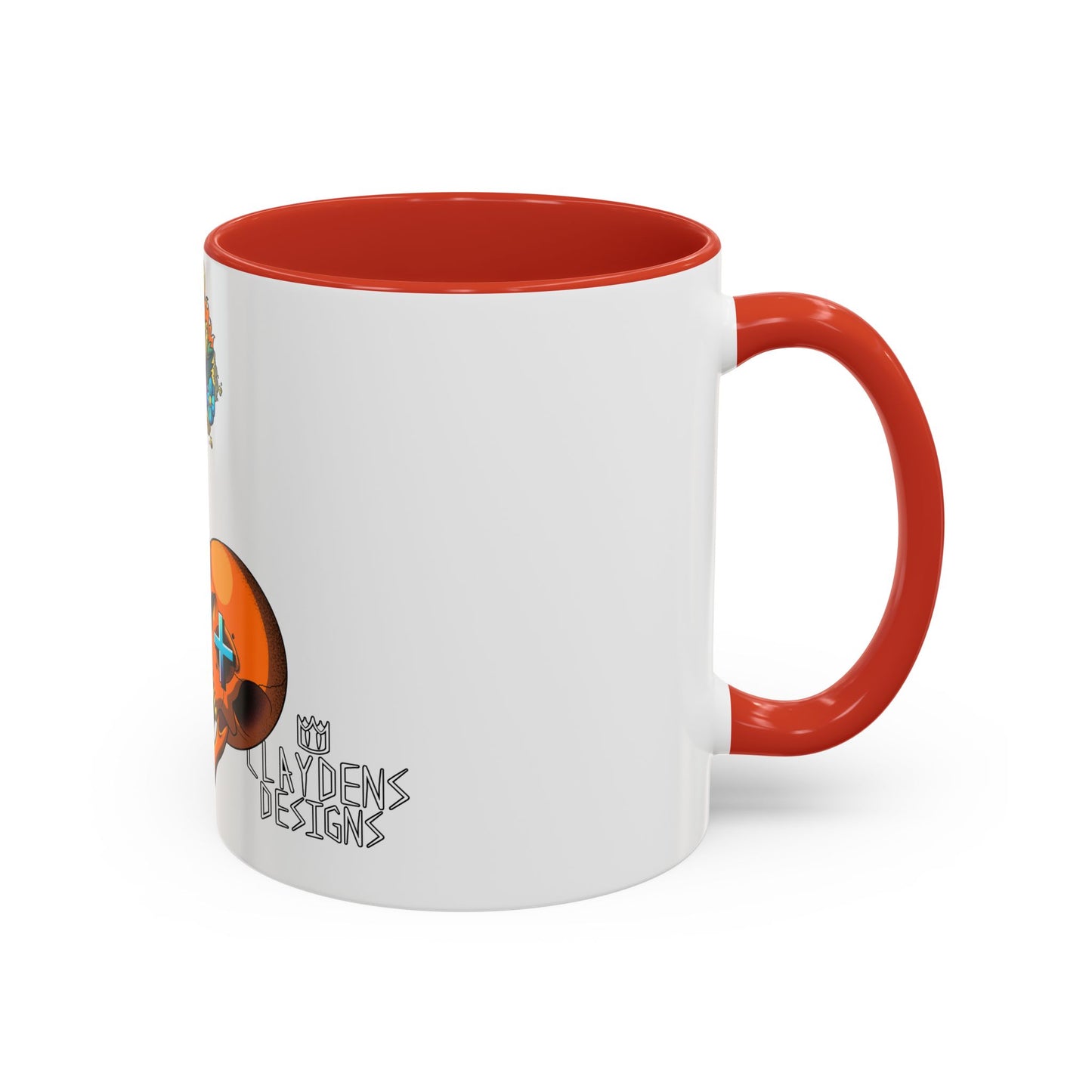 Accent Coffee Mug-Doodle Skull