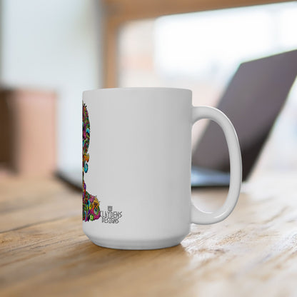 Ceramic Mug, (15oz)