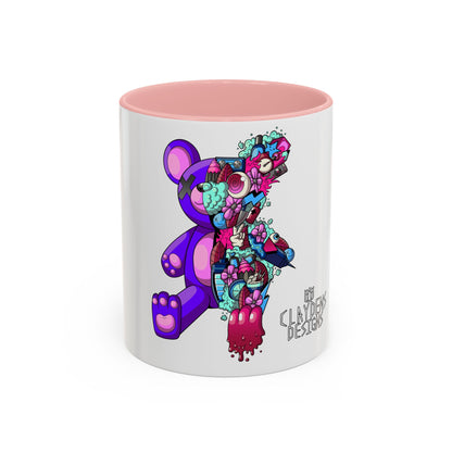 Accent Coffee Mug-Doodle Teddy