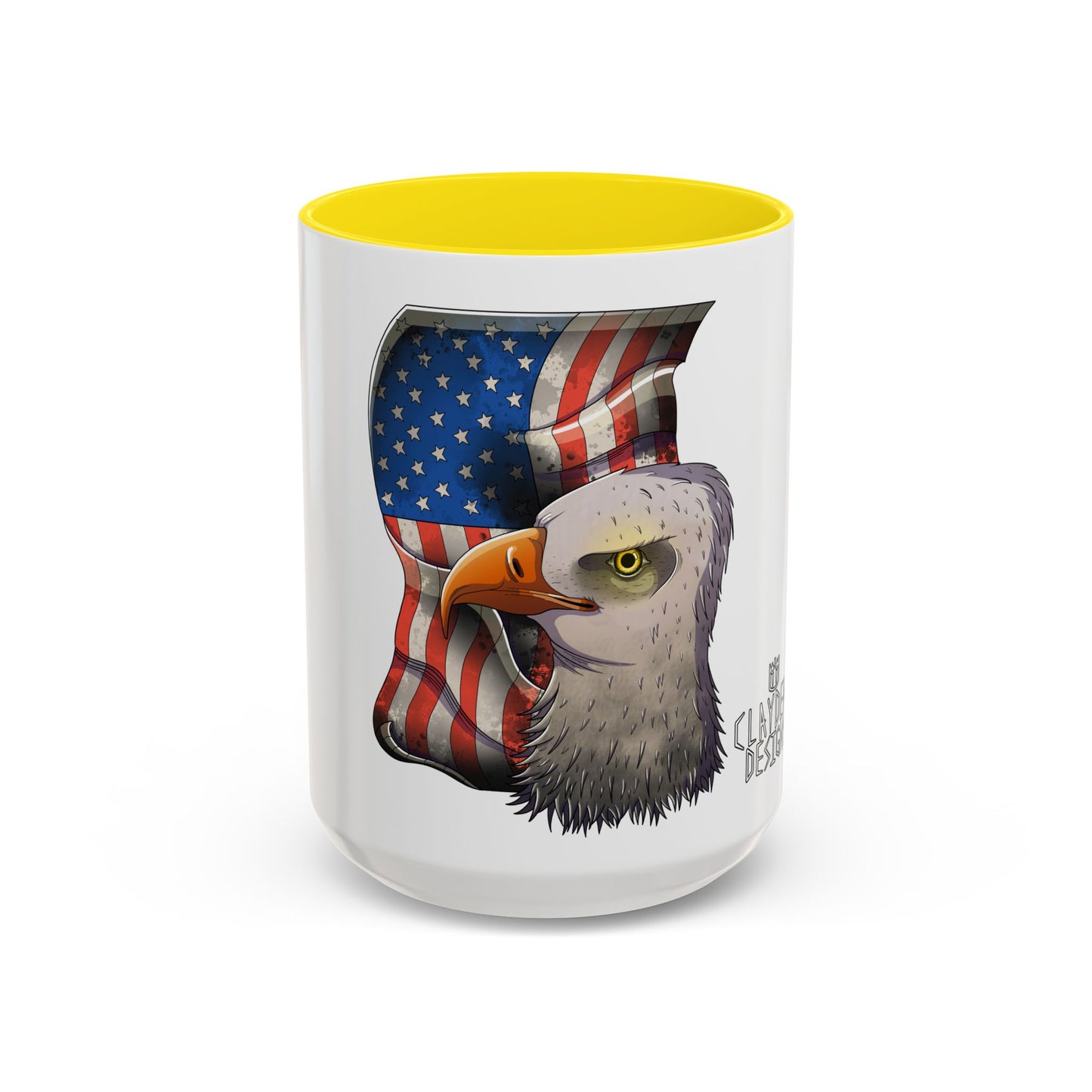 Accent Coffee Mug-American Flag