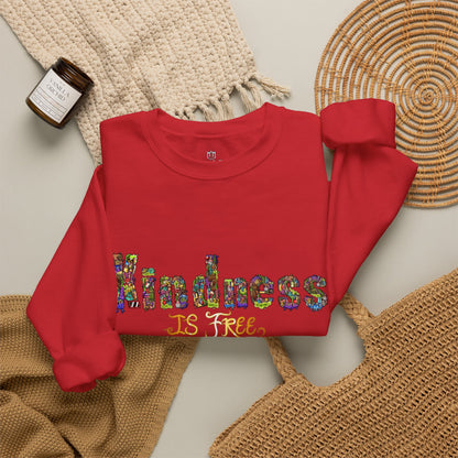 Kindness Is Free Unisex Heavy Blend™ Crewneck Sweatshirt