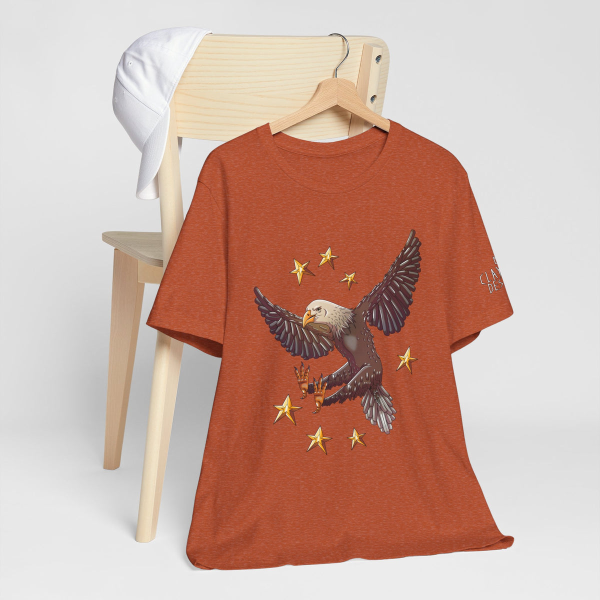 Unisex Jersey Short Sleeve Tee- Eagle