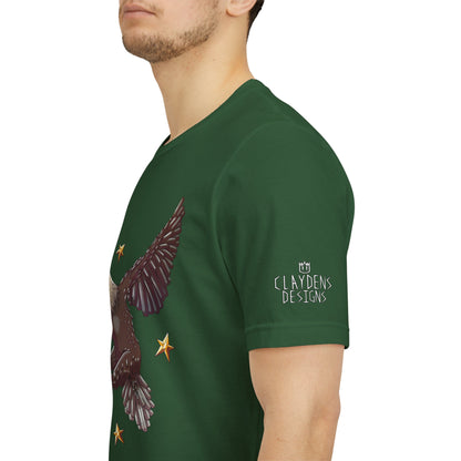 Unisex Jersey Short Sleeve Tee- Eagle