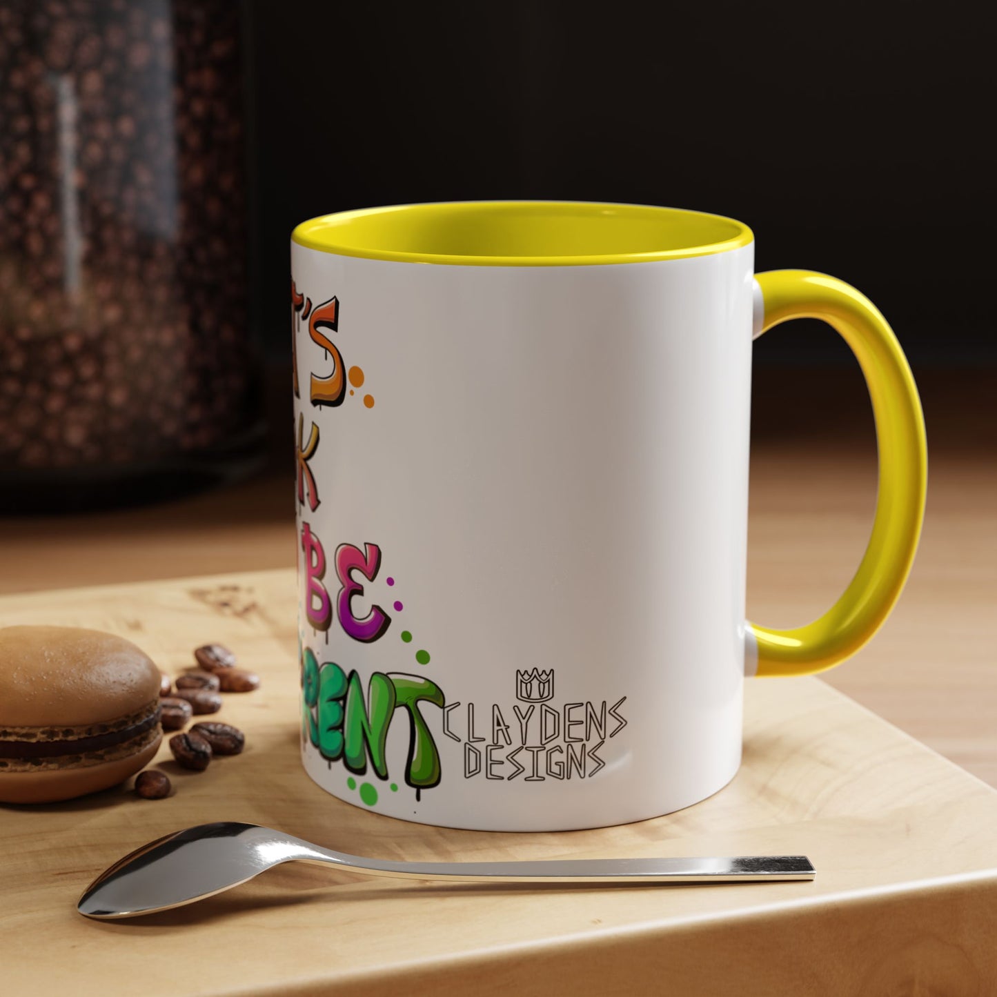 Accent Coffee Mug-Doodle It's OK