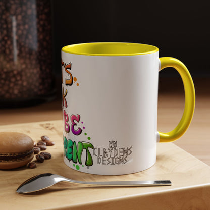 Accent Coffee Mug-Doodle It's OK