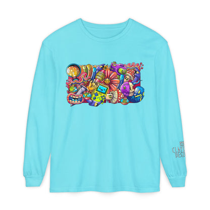 Unisex Garment-dyed Long Sleeve T-Shirt