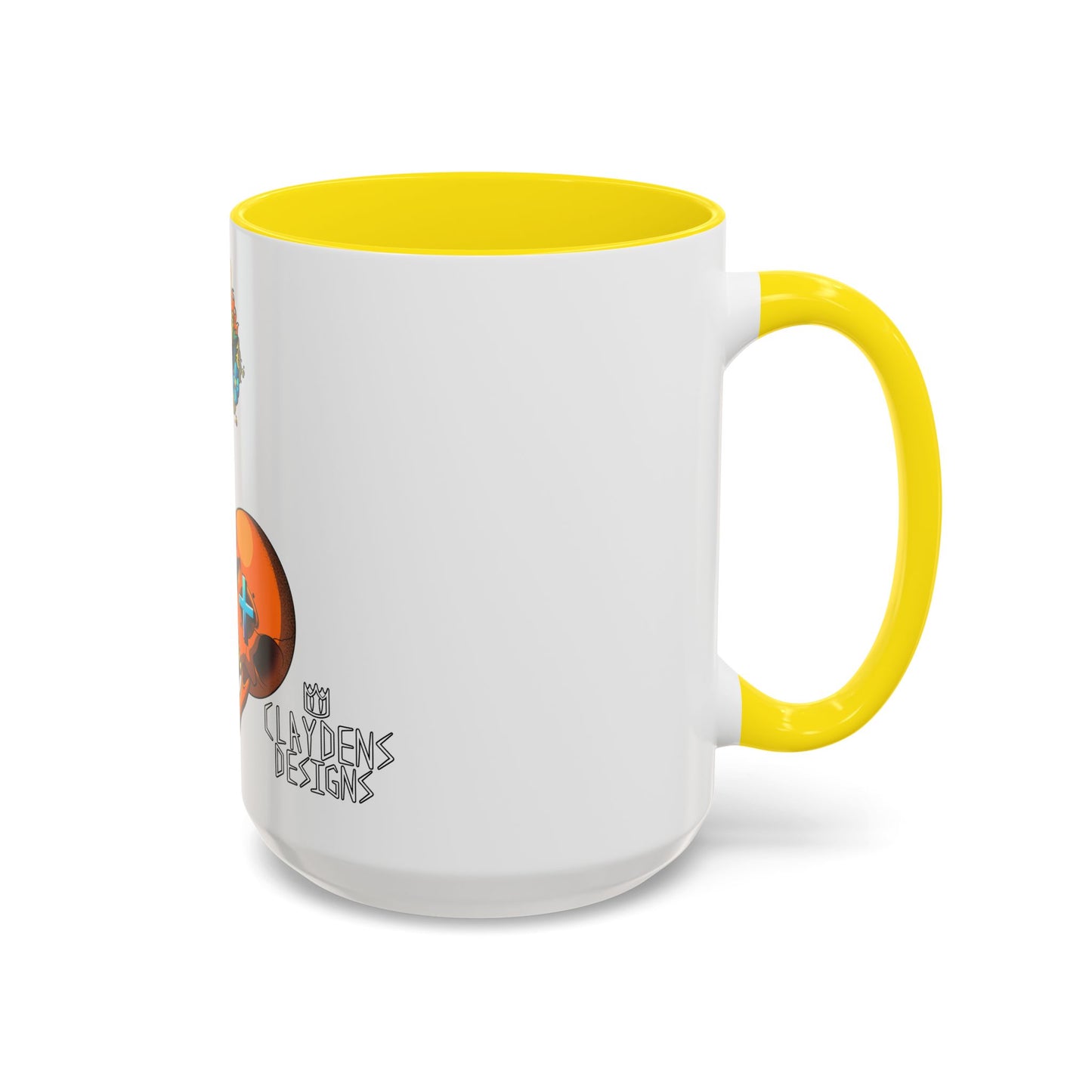 Accent Coffee Mug-Doodle Skull