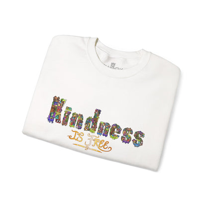 Kindness Is Free Unisex Heavy Blend™ Crewneck Sweatshirt